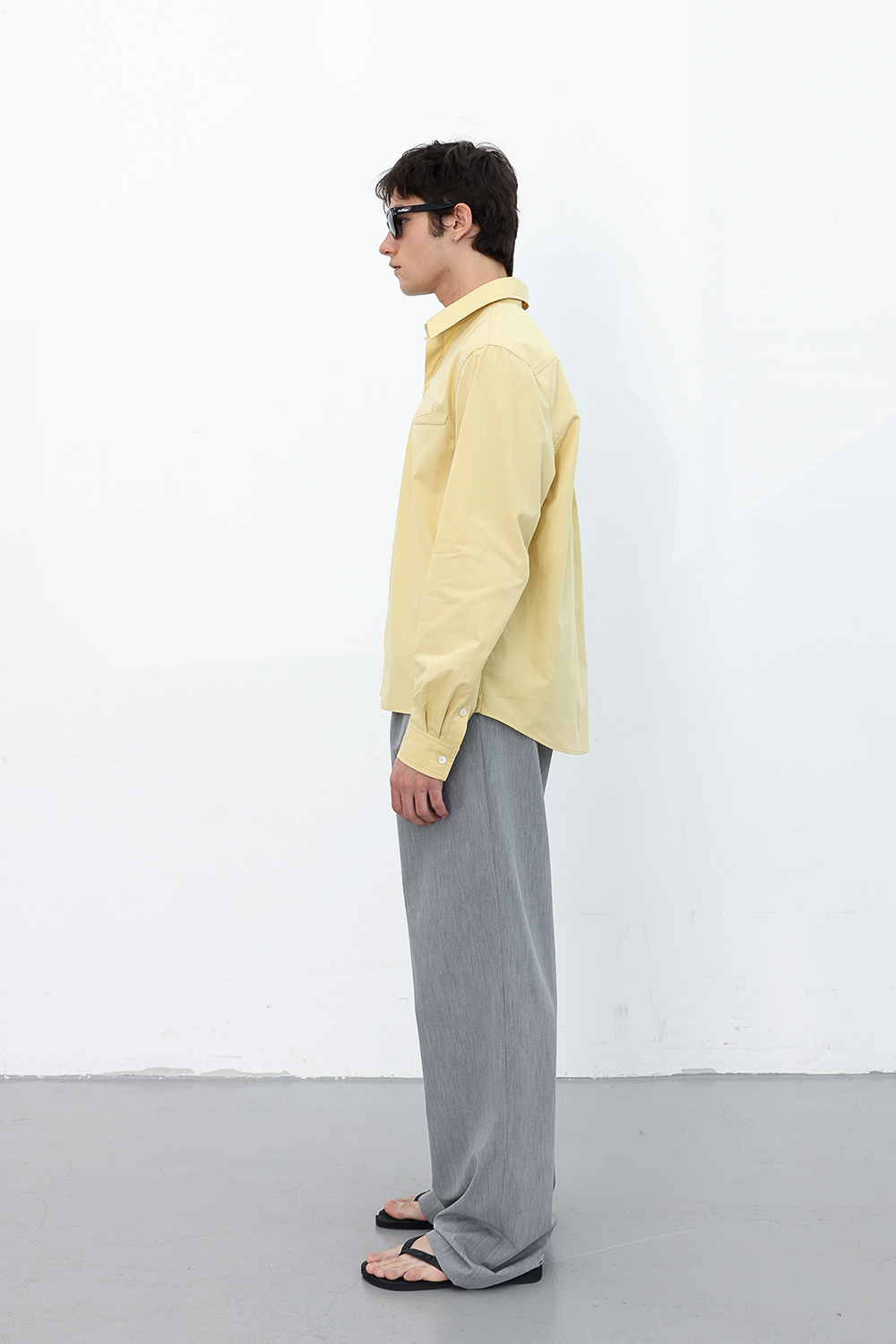 [ANYTIME LOREAK] FREESIA BLOOM SHIRT - YELLOW