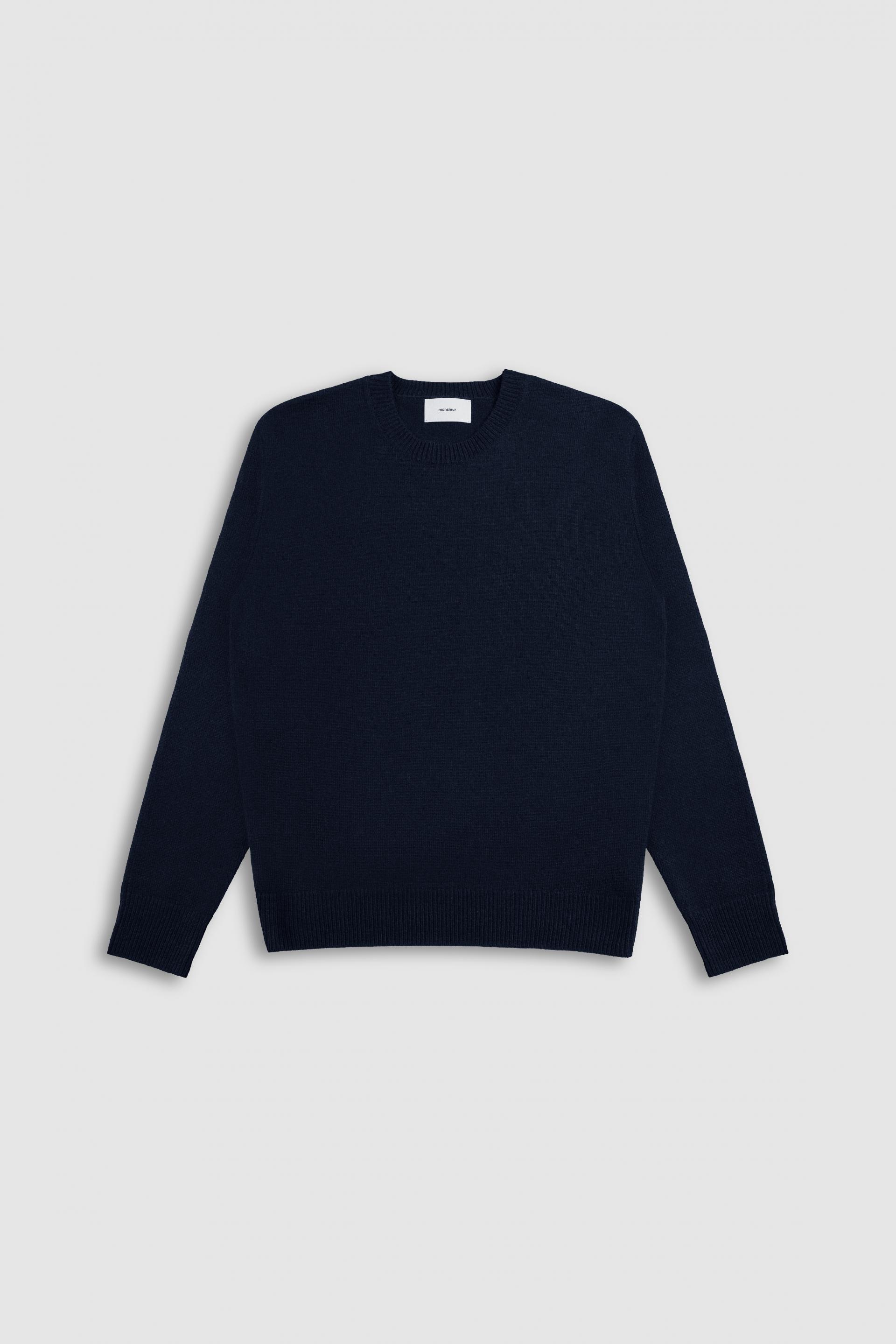 [monsieur] Balance Knit Navy