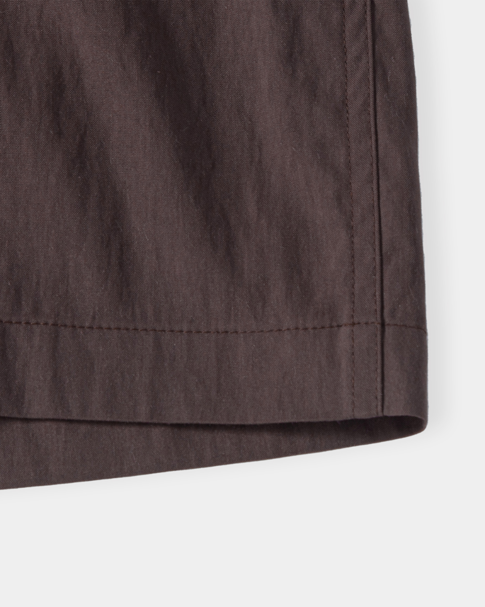 [kineto] Éclat Snap Open Collar Shirt_Plum