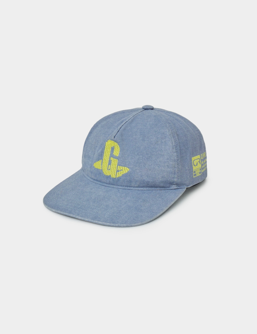 [GEN:RE] Play Homage Washed Ball Cap Sky Blue