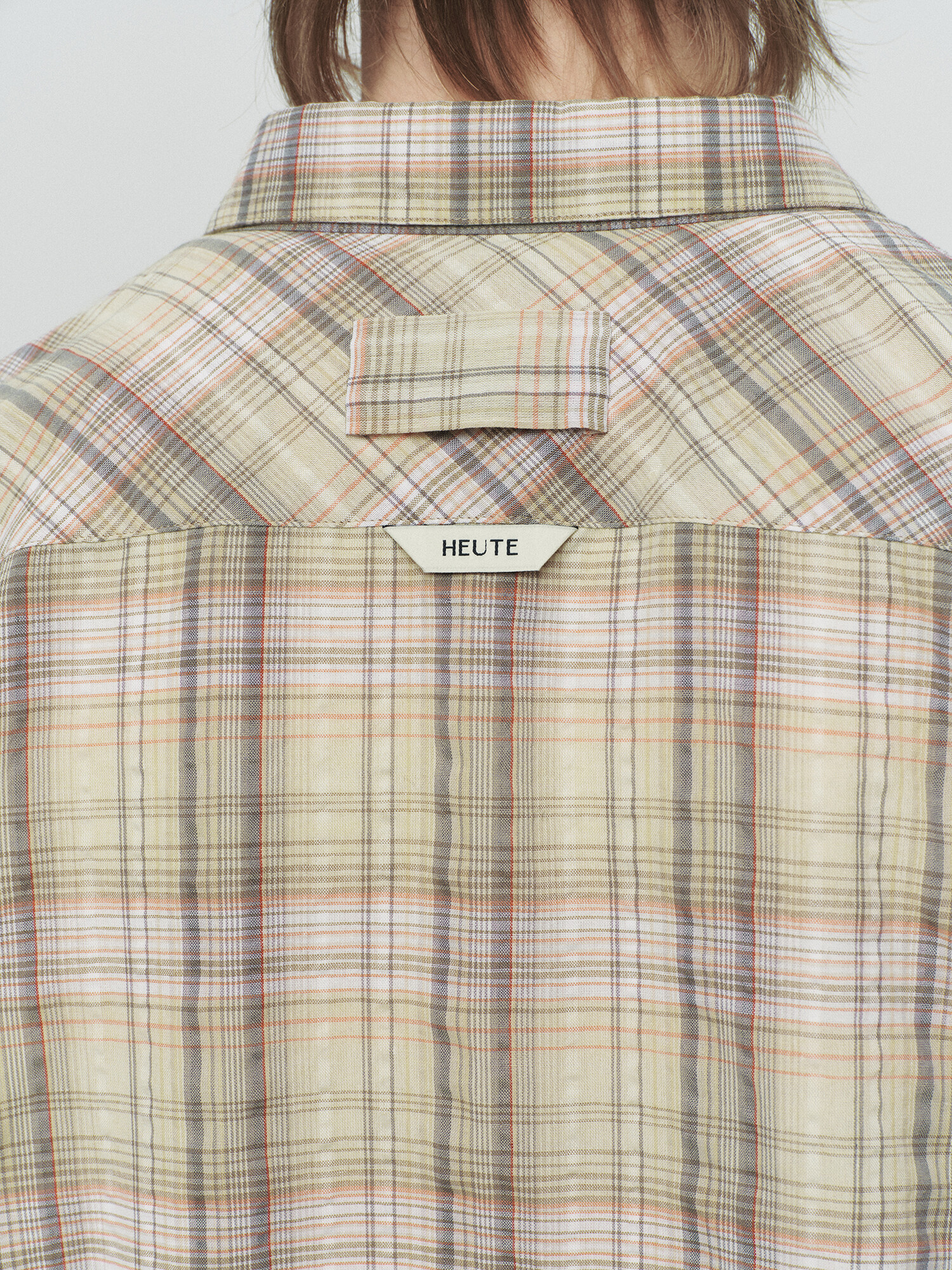 [HEUTE] REGULAR COLLAR MARCO SHIRT (YELLOW)