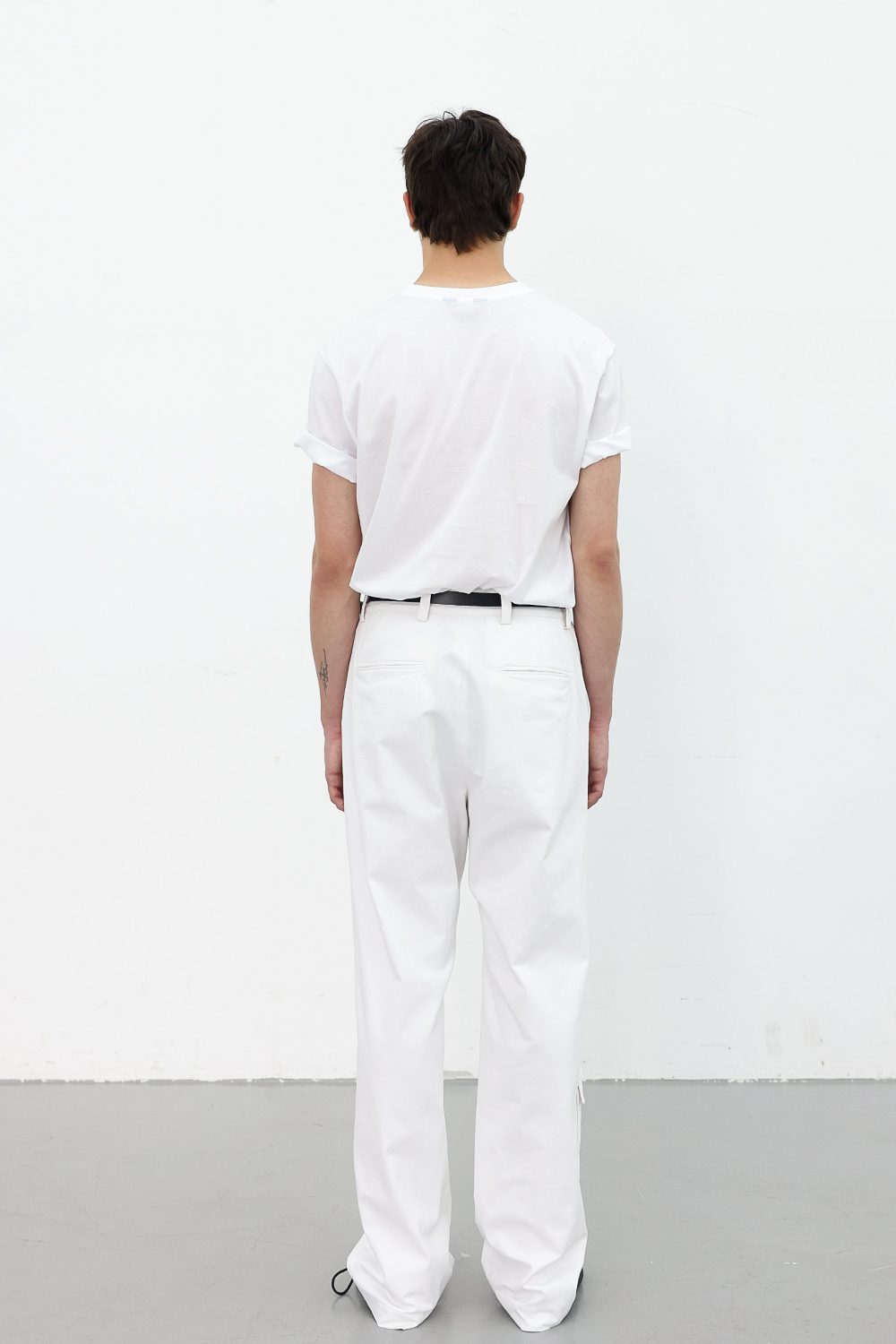 [ANYTIME LOREAK] POPPY WIDE COTTON PANTS - WHITE