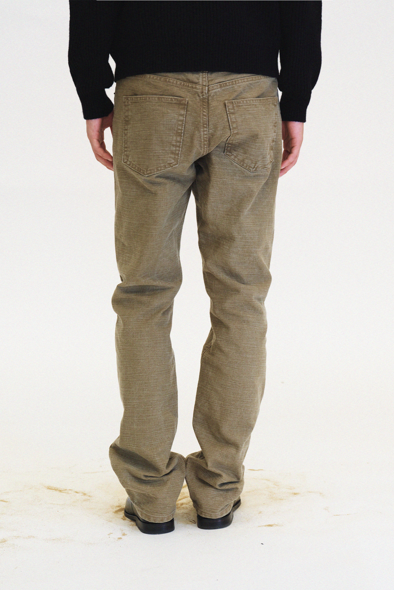 [SURFACE EDITION] HARD SLUB STRAIGHT PANTS BEIGE