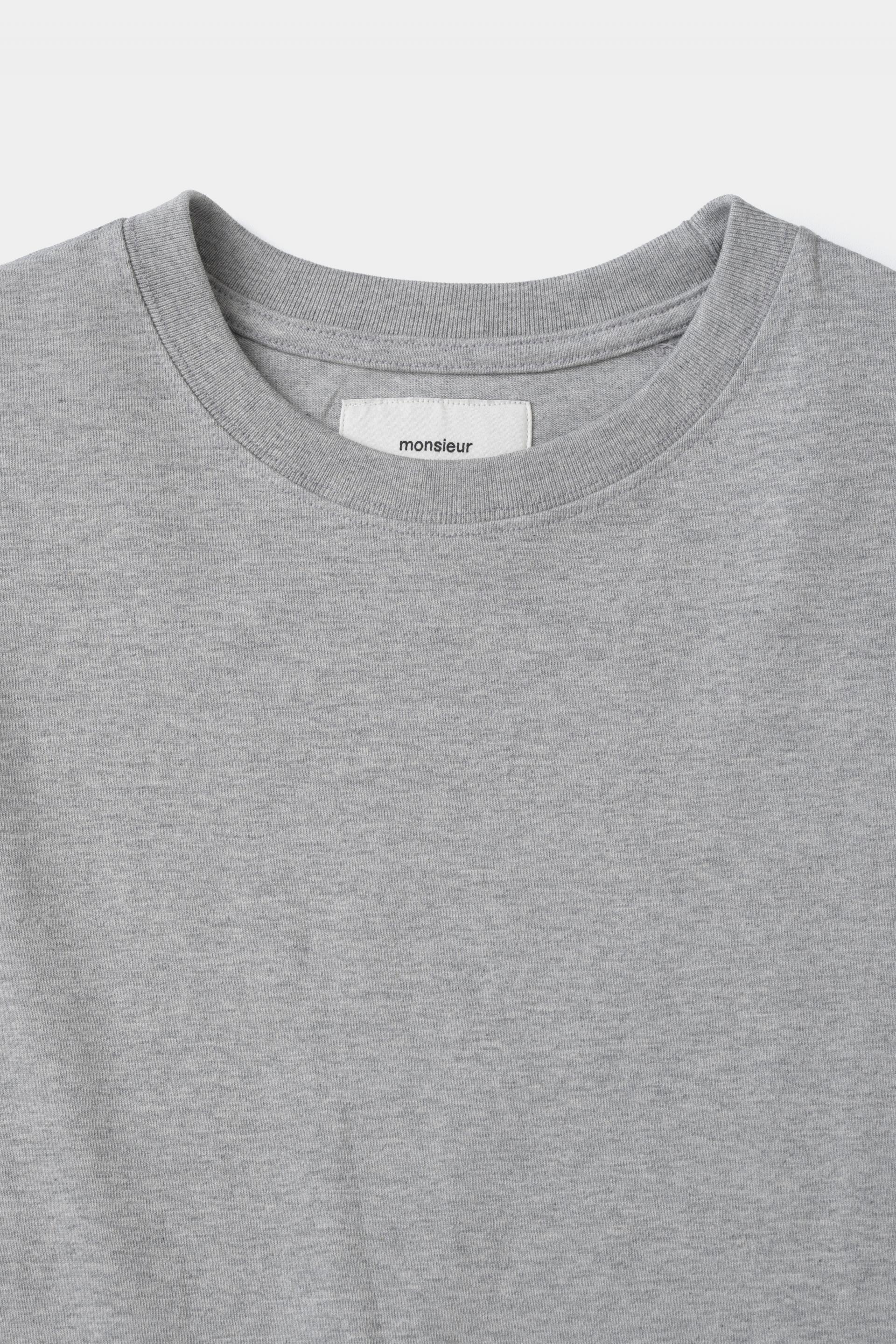 [103MONSIEUR] Balance T-shirts Gray