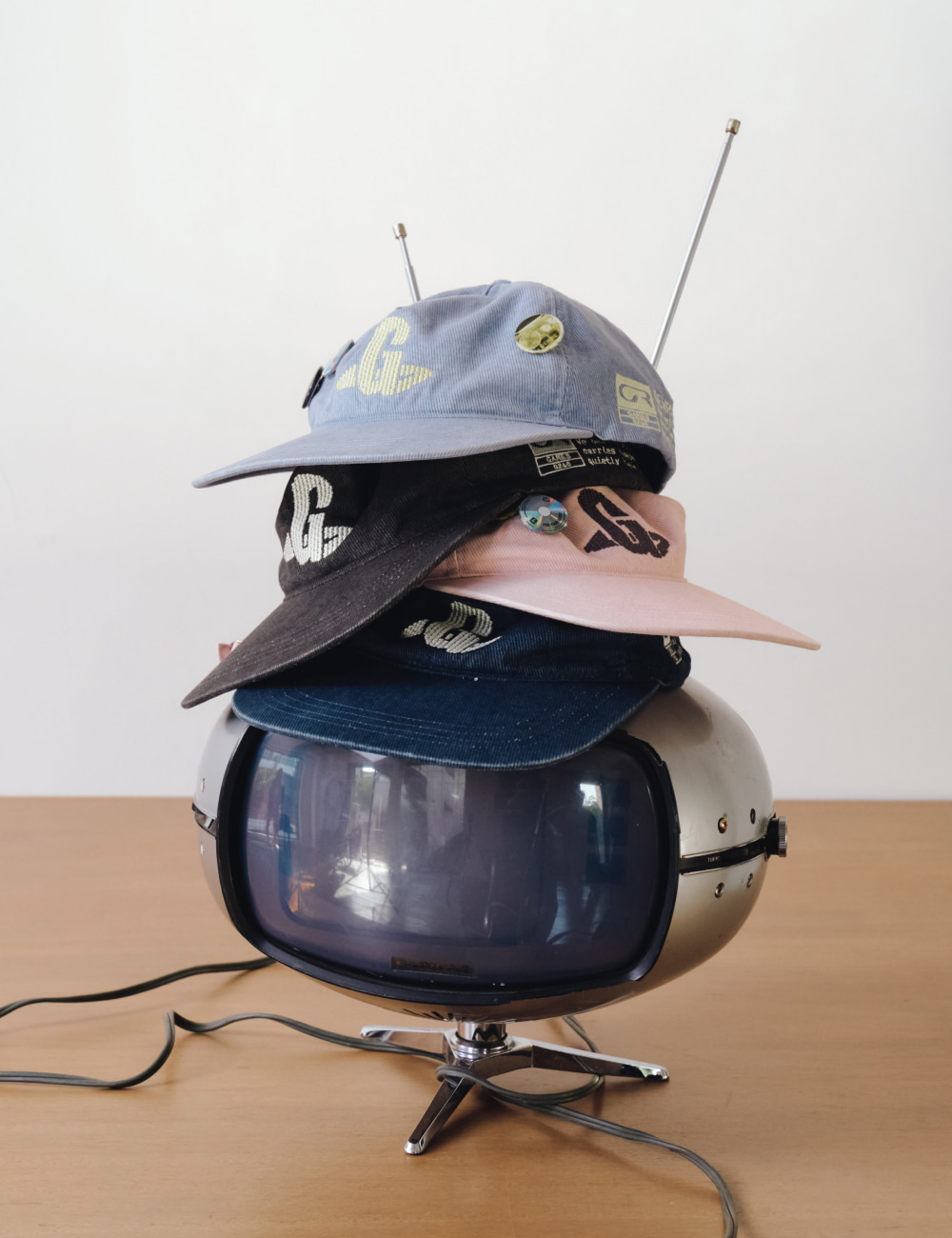 [GEN:RE] Play Homage Washed Ball Cap