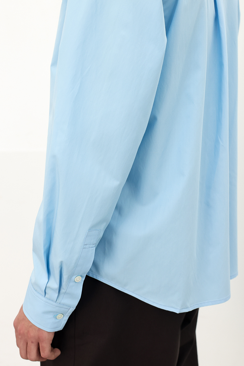 [ANYTIME LOREAK] FREESIA BLOOM SHIRT - SKY BLUE
