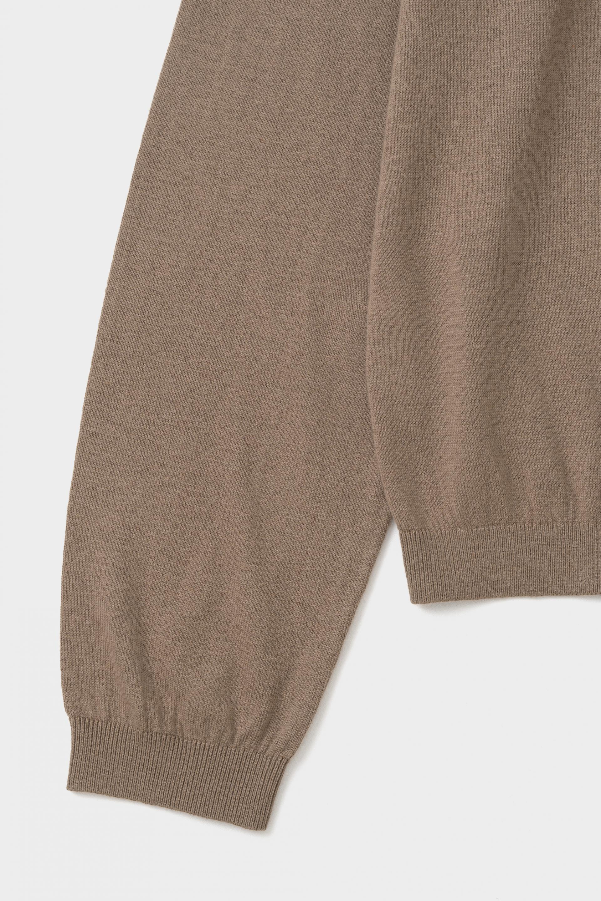 [KANGJUNGSEOK] PERMANENT KNIT,Brown