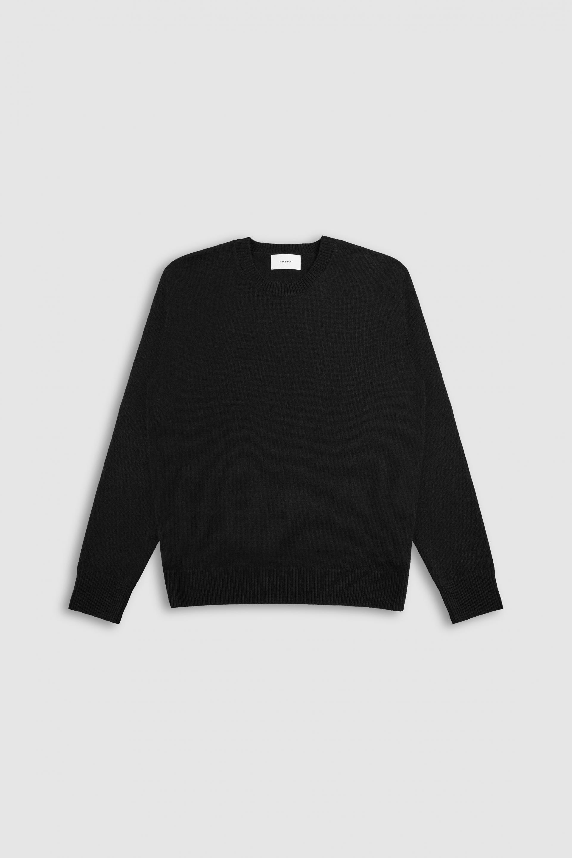 [monsieur] Balance Knit Black