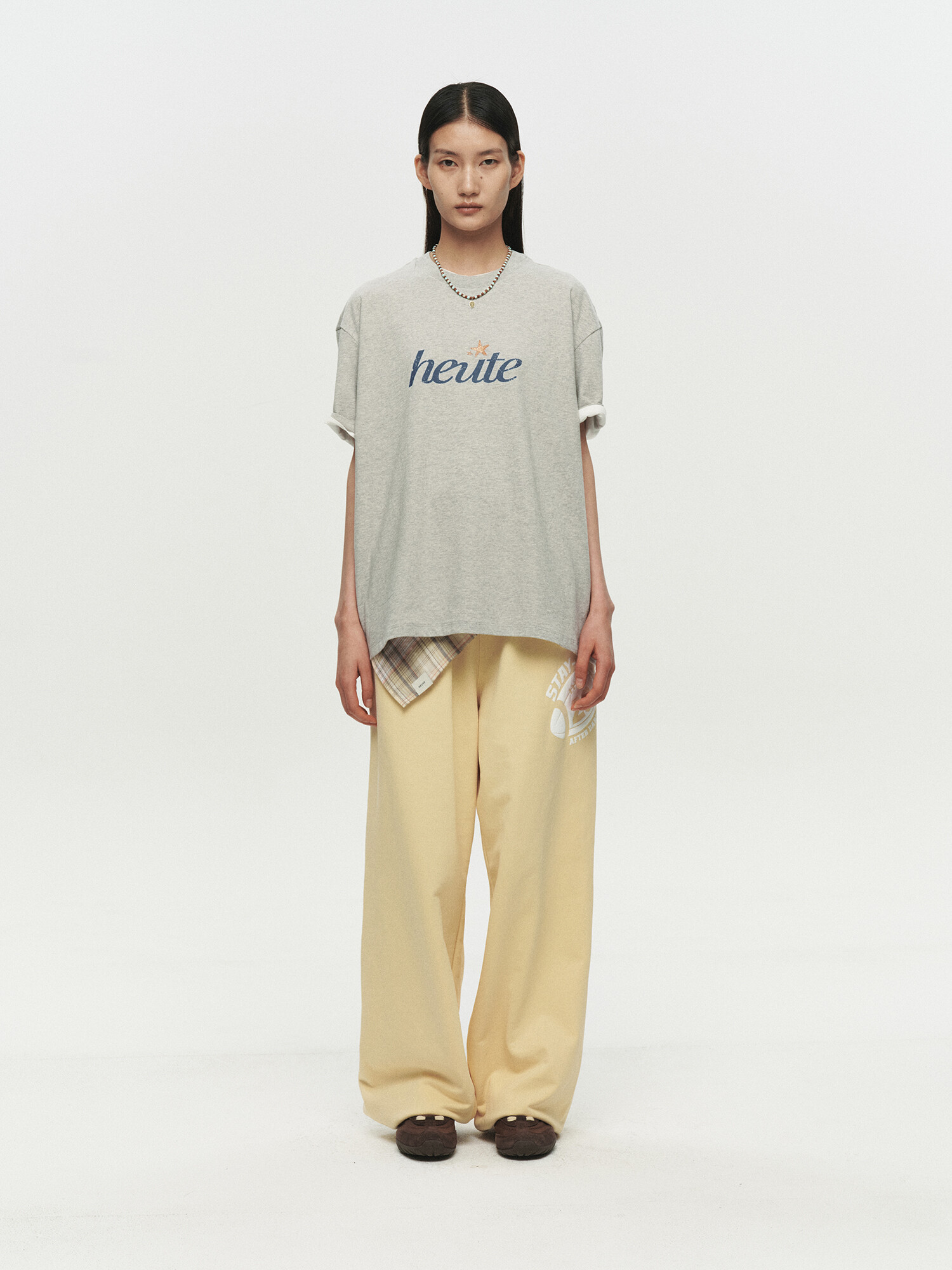 [HEUTE] STAY UP SWEATPANTS (YELLOW)