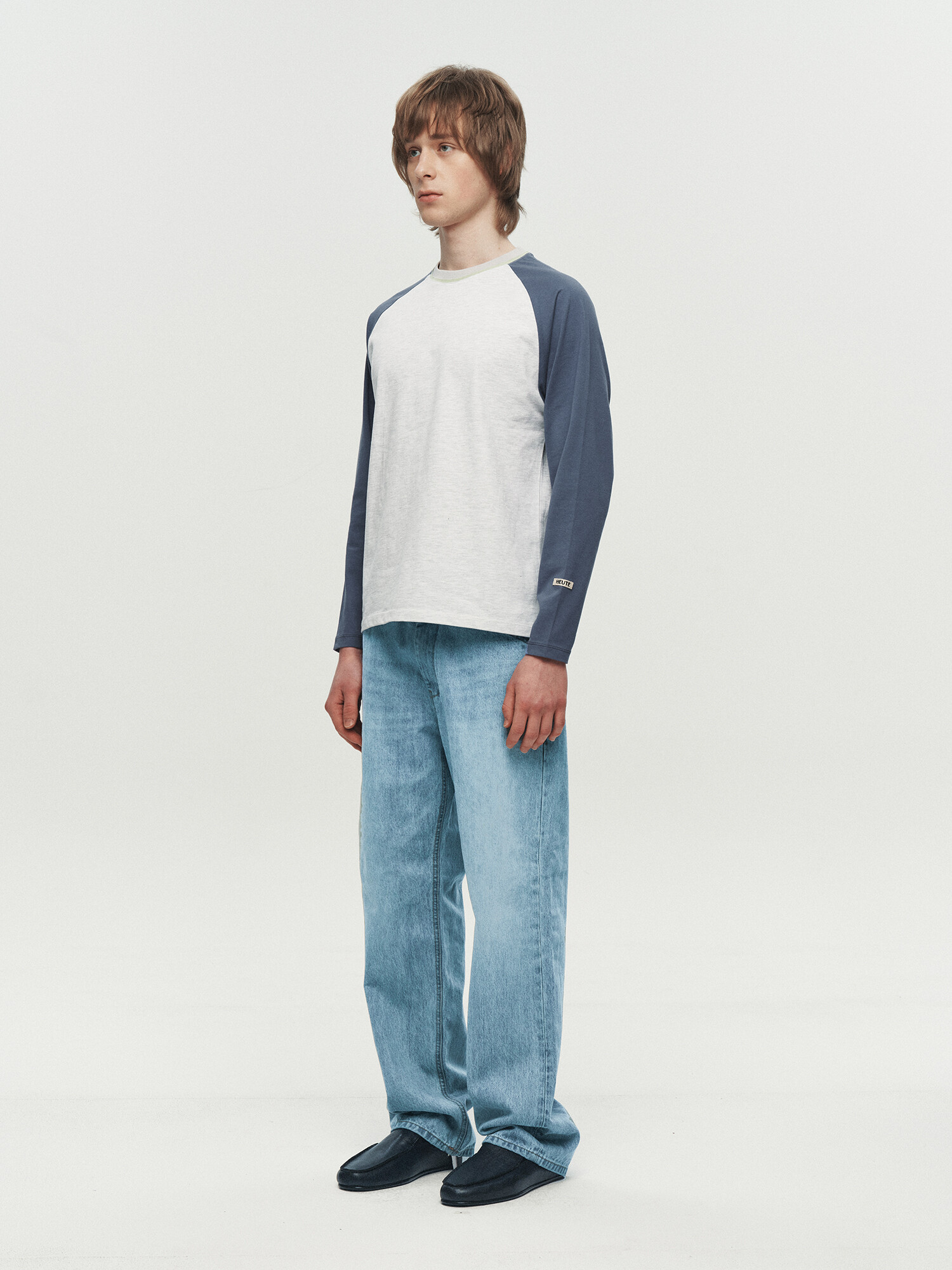 [HEUTE] LIGHT WASH WIDE DENIM (LIGHT BLUE)