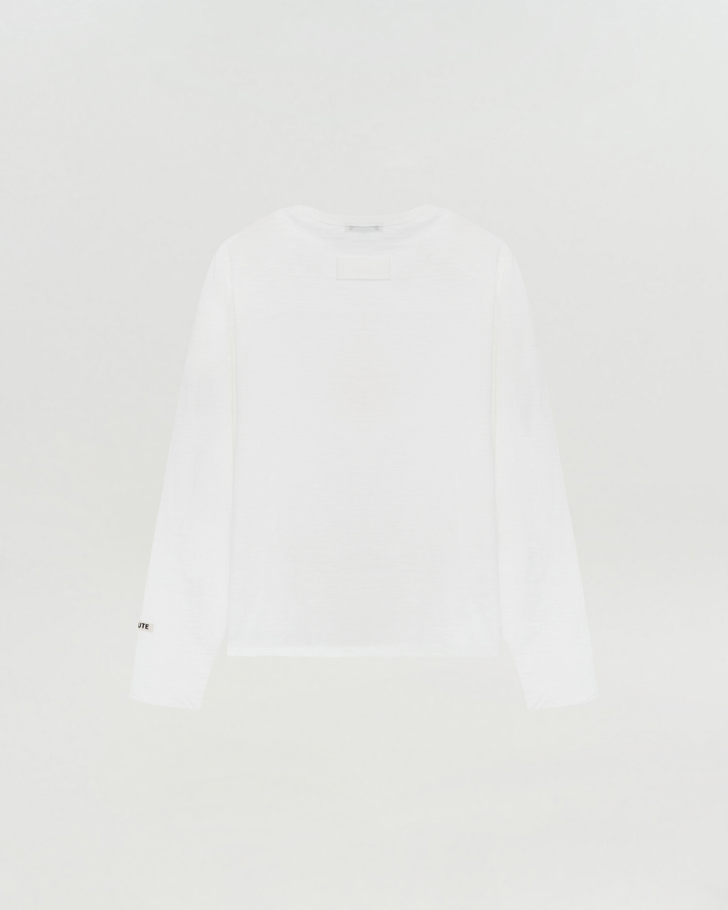 [HEUTE] BASE SLUB HENLEY NECK T-SHIRT (WHITE)