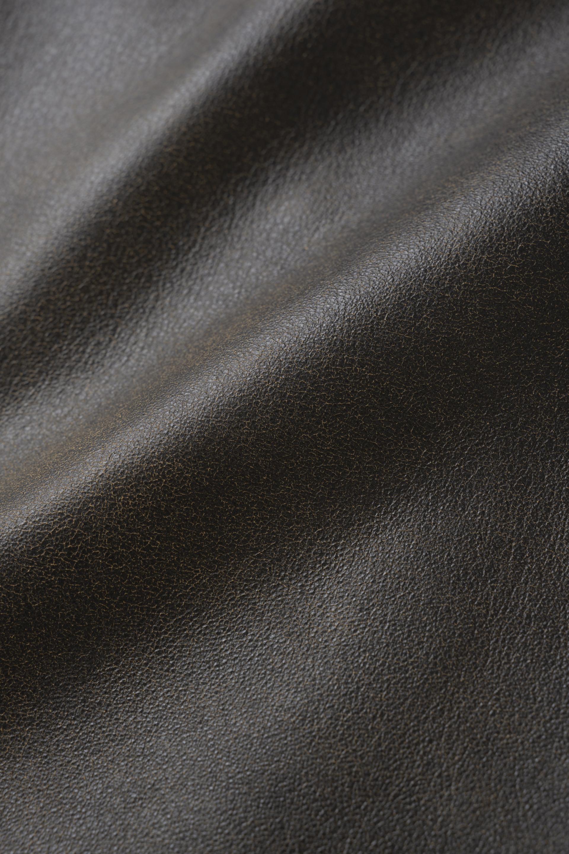 [KANG JUNG SEOK] LEATHER TRUCKER JACKET [103MONSIEUR EXCLUSIVE]