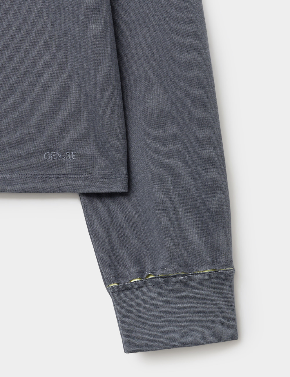 [GEN:RE] Pivot Tape Polo Shirt Navy