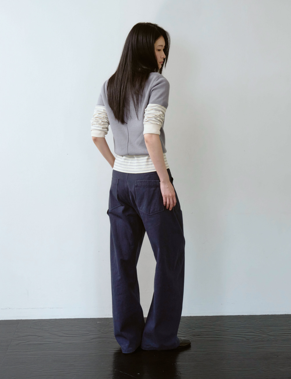 [GEN:RE] Arch Carpenter Chino Pants Navy