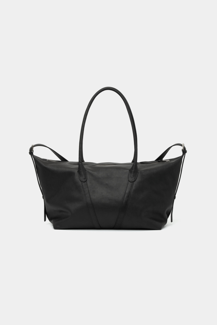 [KANGJUNGSEOK] PERMANENT LEATHER BAG 04 BLACK