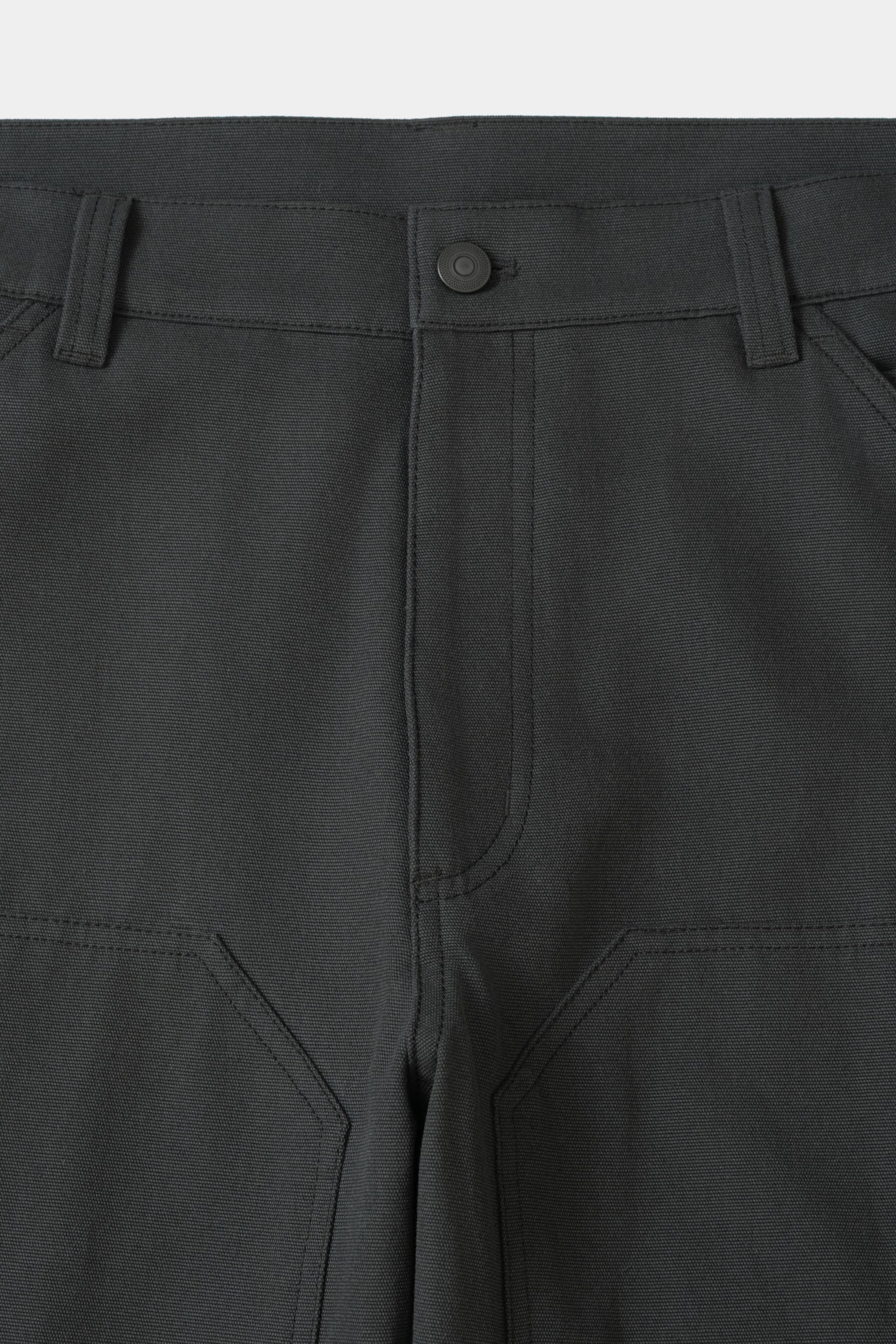 [KANGJUNGSEOK] DOUBLE KNEE PANTS Deep dark green