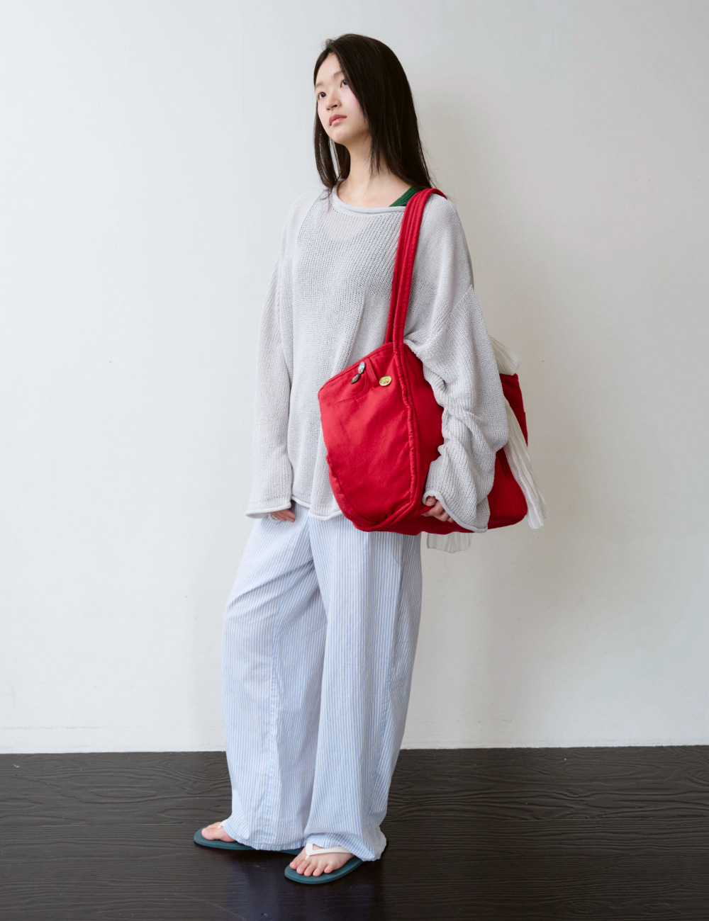 [GEN:RE] Archive Trouser Bag Red