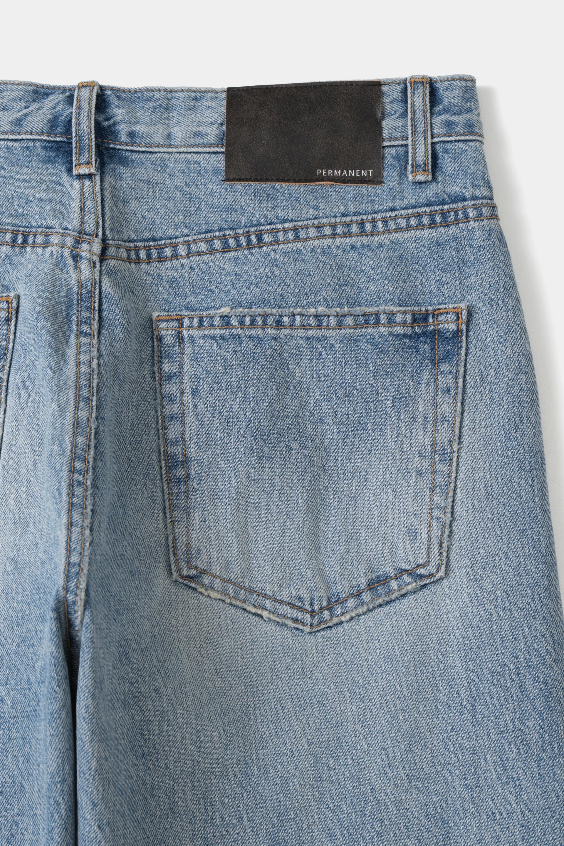 [KANGJUNGSEOK] DENIM PANTS TYPE 05 Light blue