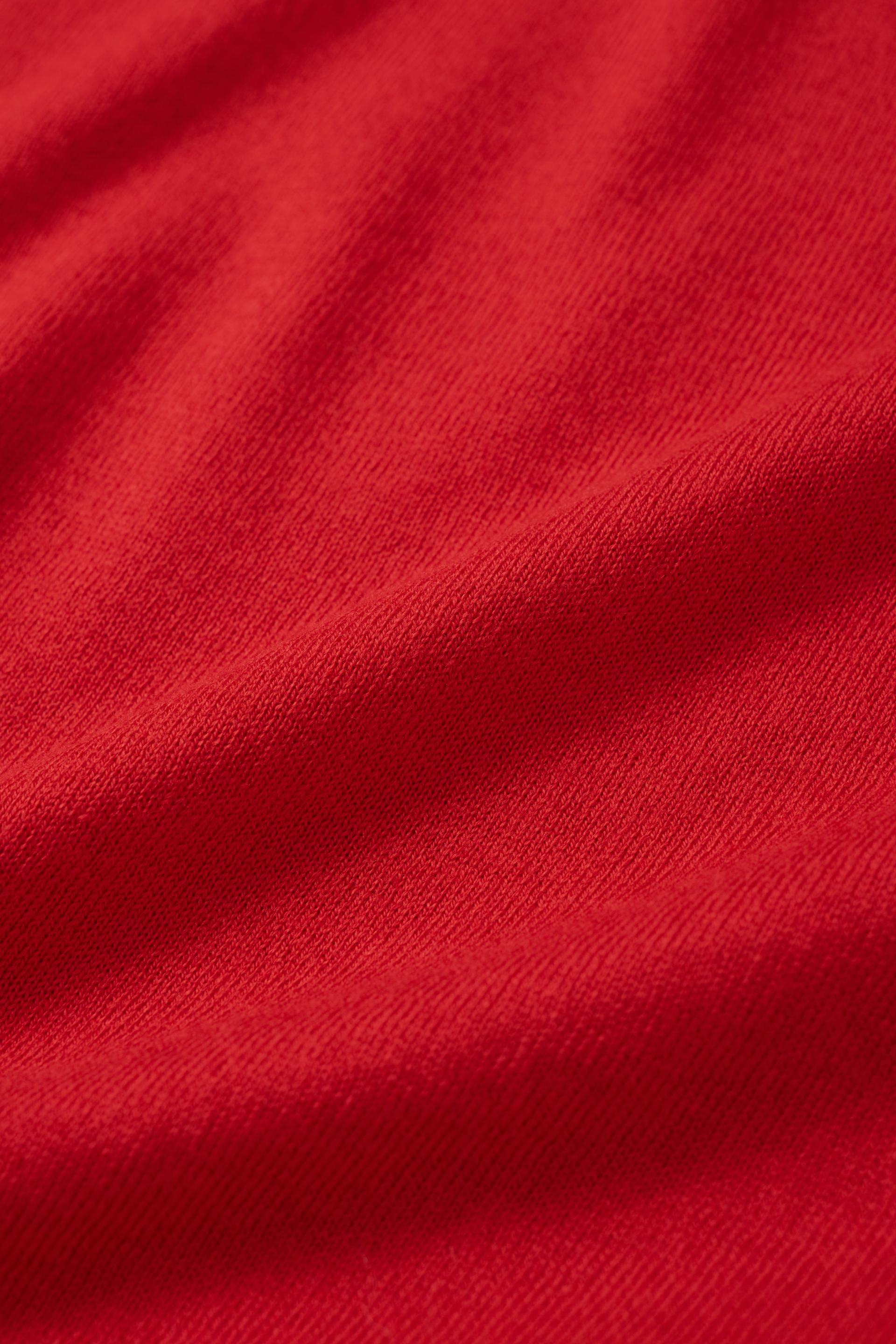 [KANGJUNGSEOK] V NECK KNIT RED