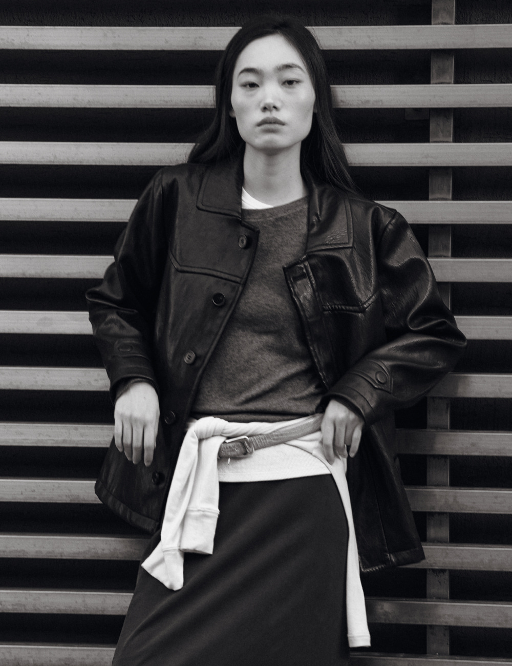 [GEN:RE] Mirage Faux Leather Jacket