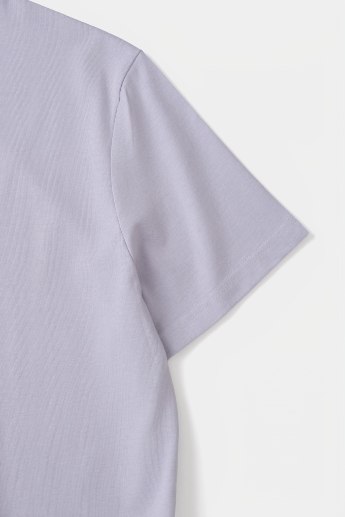 [KANGJUNGSEOK] PERMANENT FOR EVERYONE T-SHIRTS LIGHT PURPLE