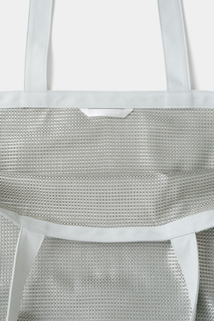[KANGJUNGSEOK] HIRA ECO BAG SILVER