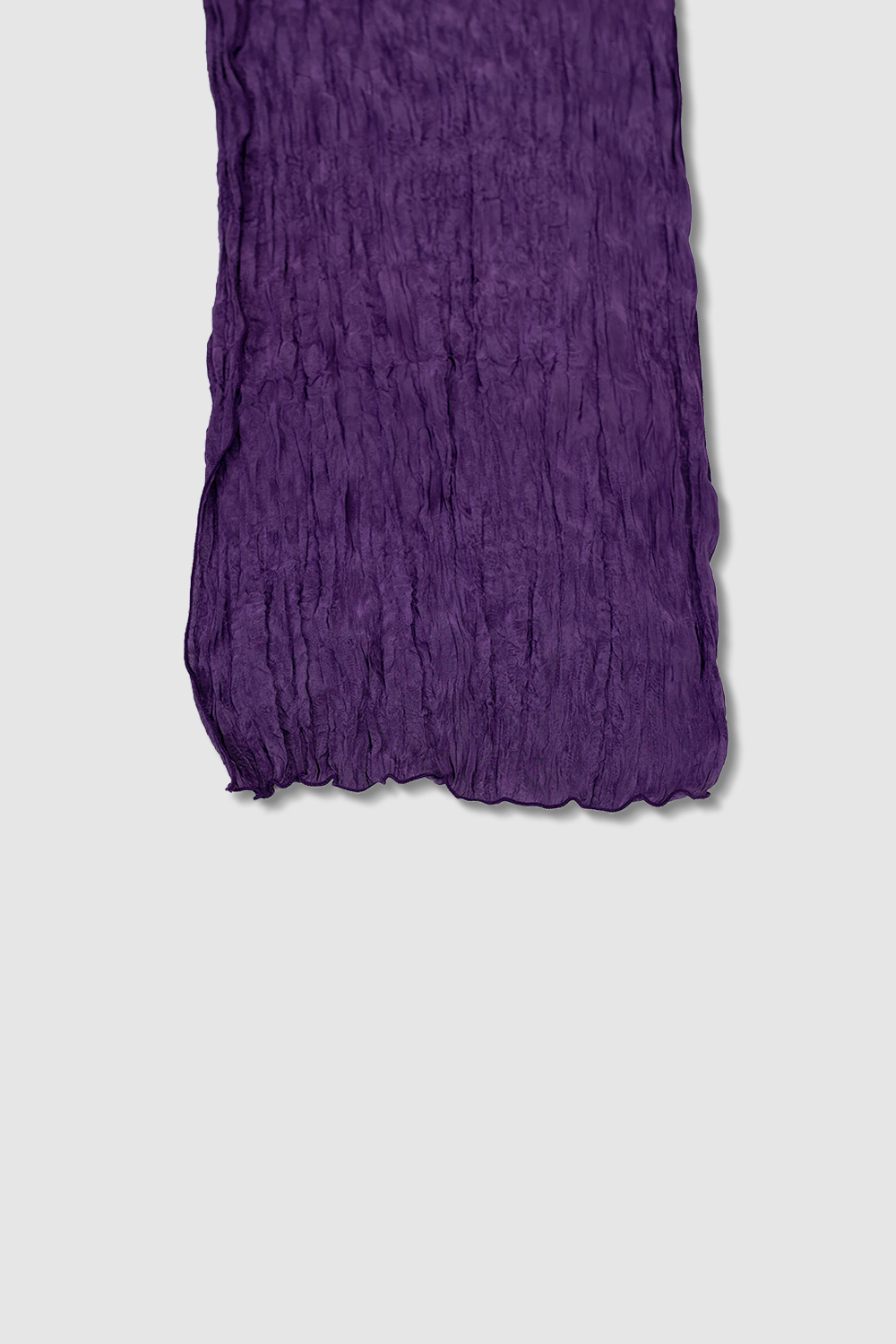 [ANYTIME LOREAK] AGAVE WRINKLE SCARF - PURPLE