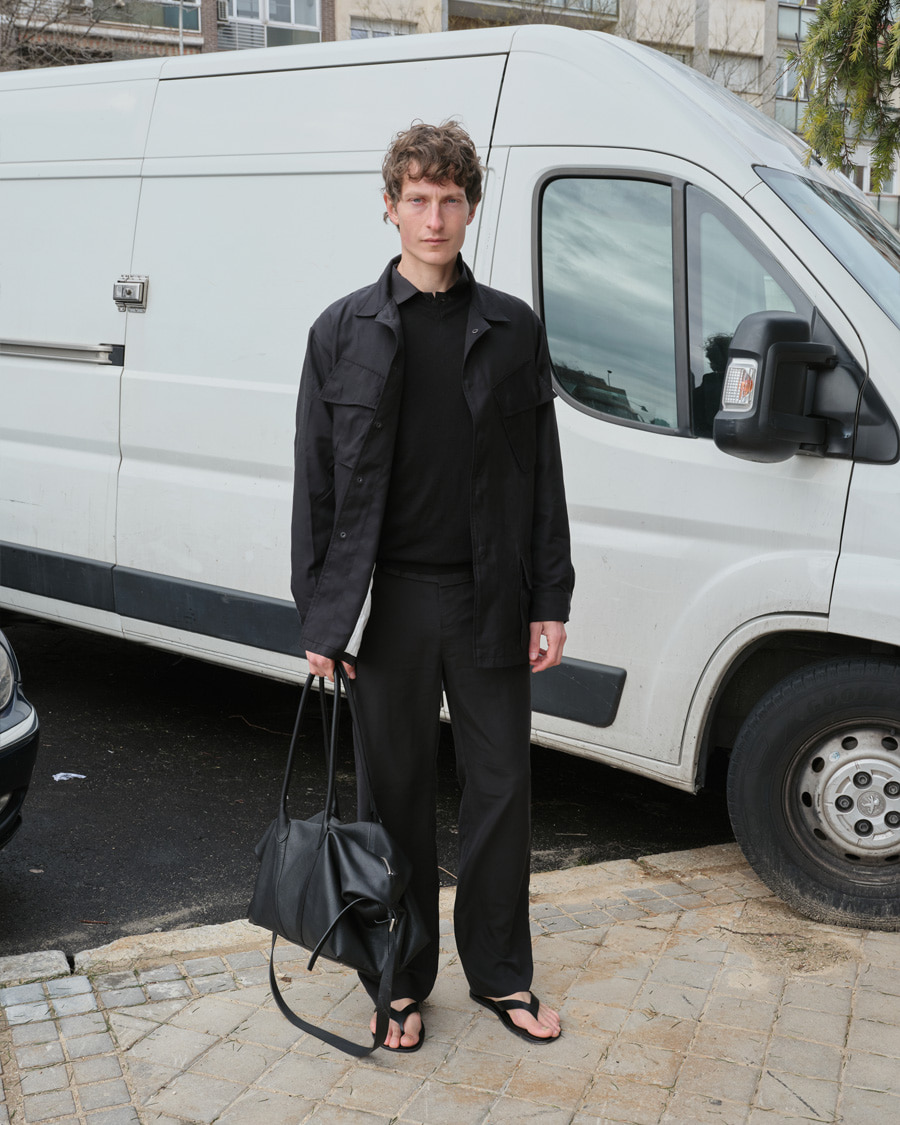 [KANGJUNGSEOK] FATIGUE JACKET BLACK