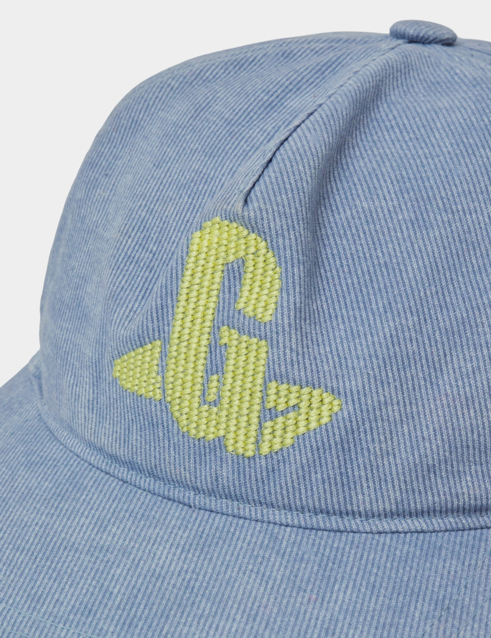[GEN:RE] Play Homage Washed Ball Cap Sky Blue