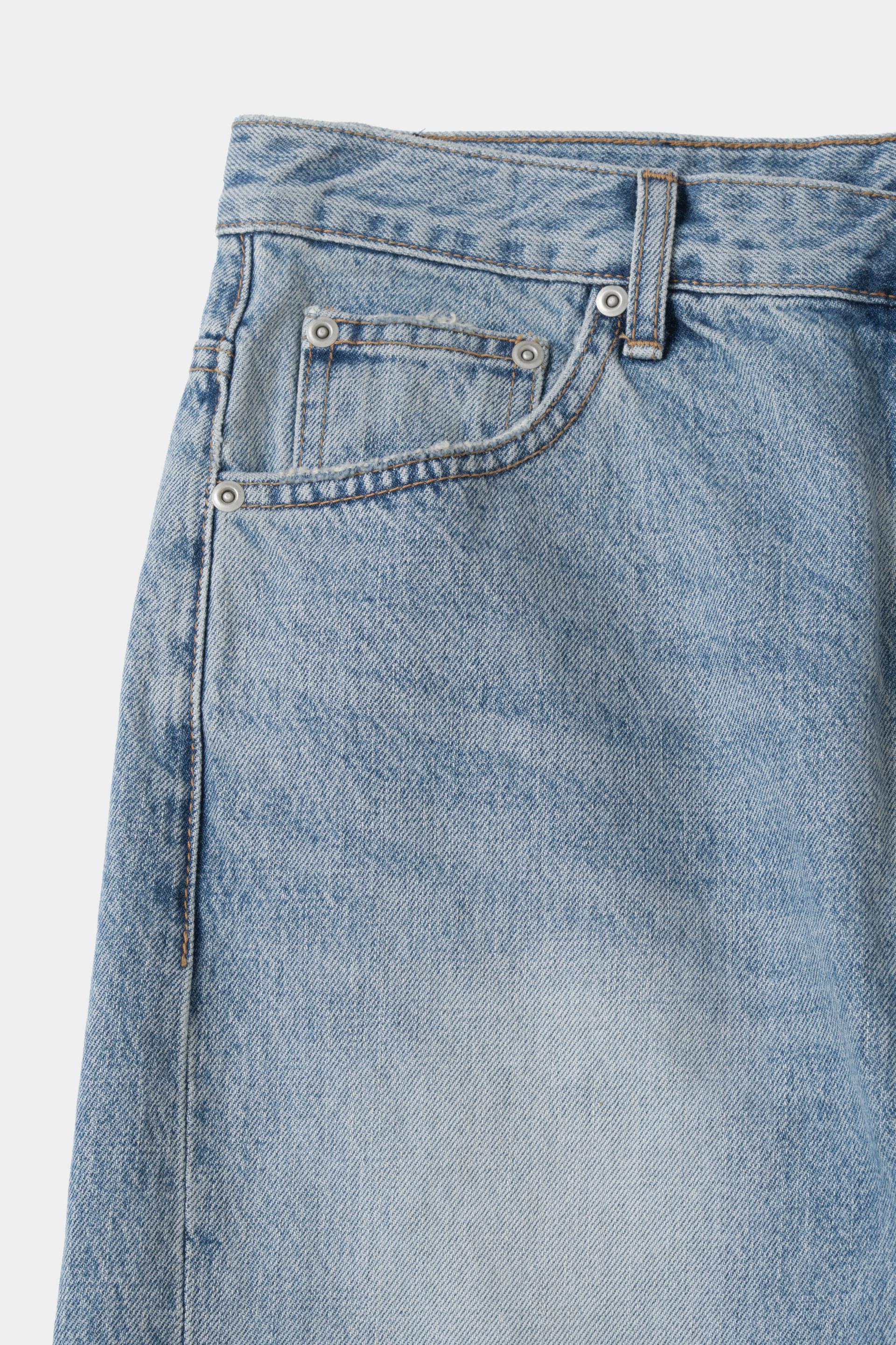 [KANGJUNGSEOK] DENIM PANTS TYPE 05 Light blue
