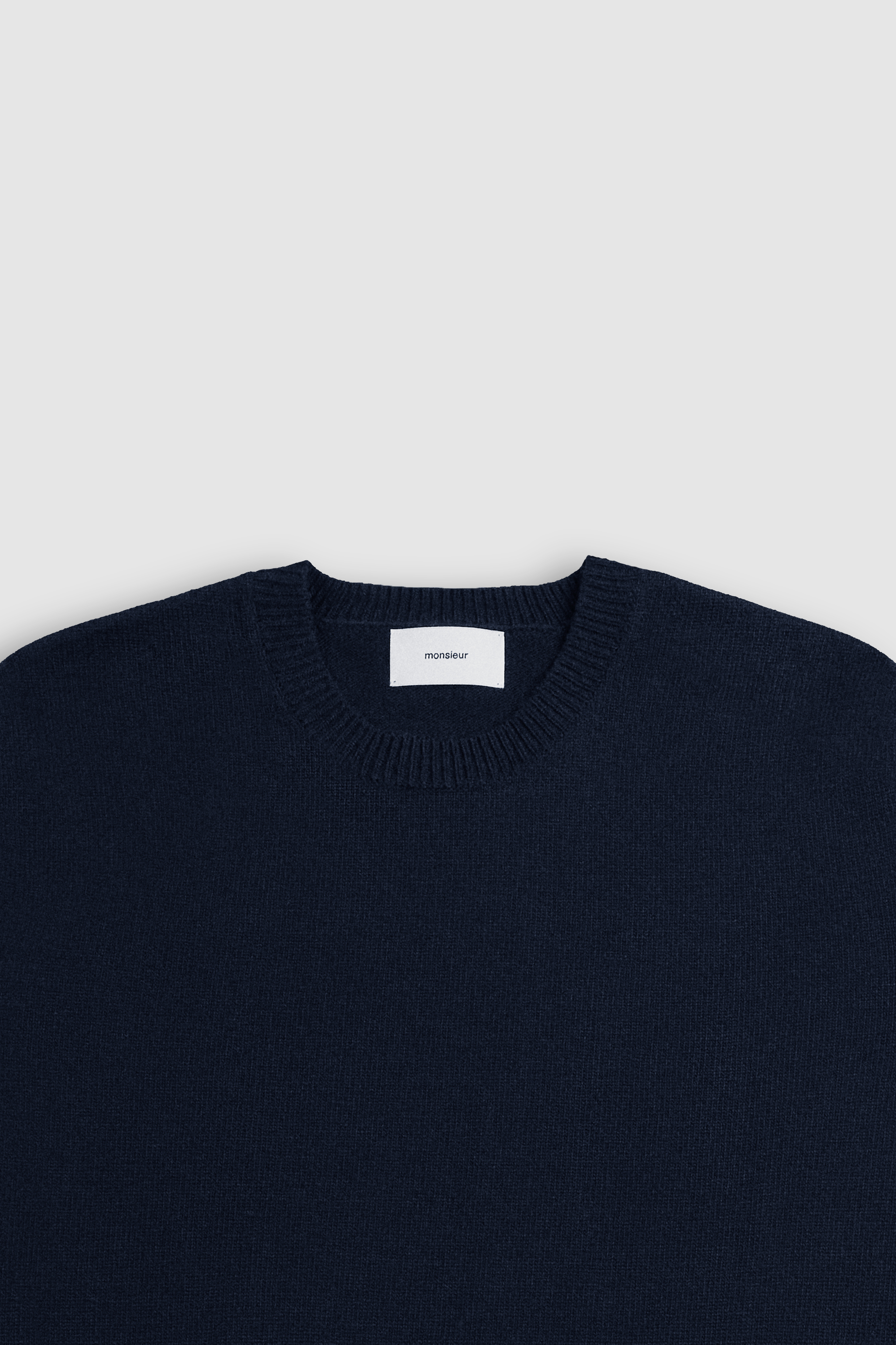 [monsieur] Balance Knit Navy