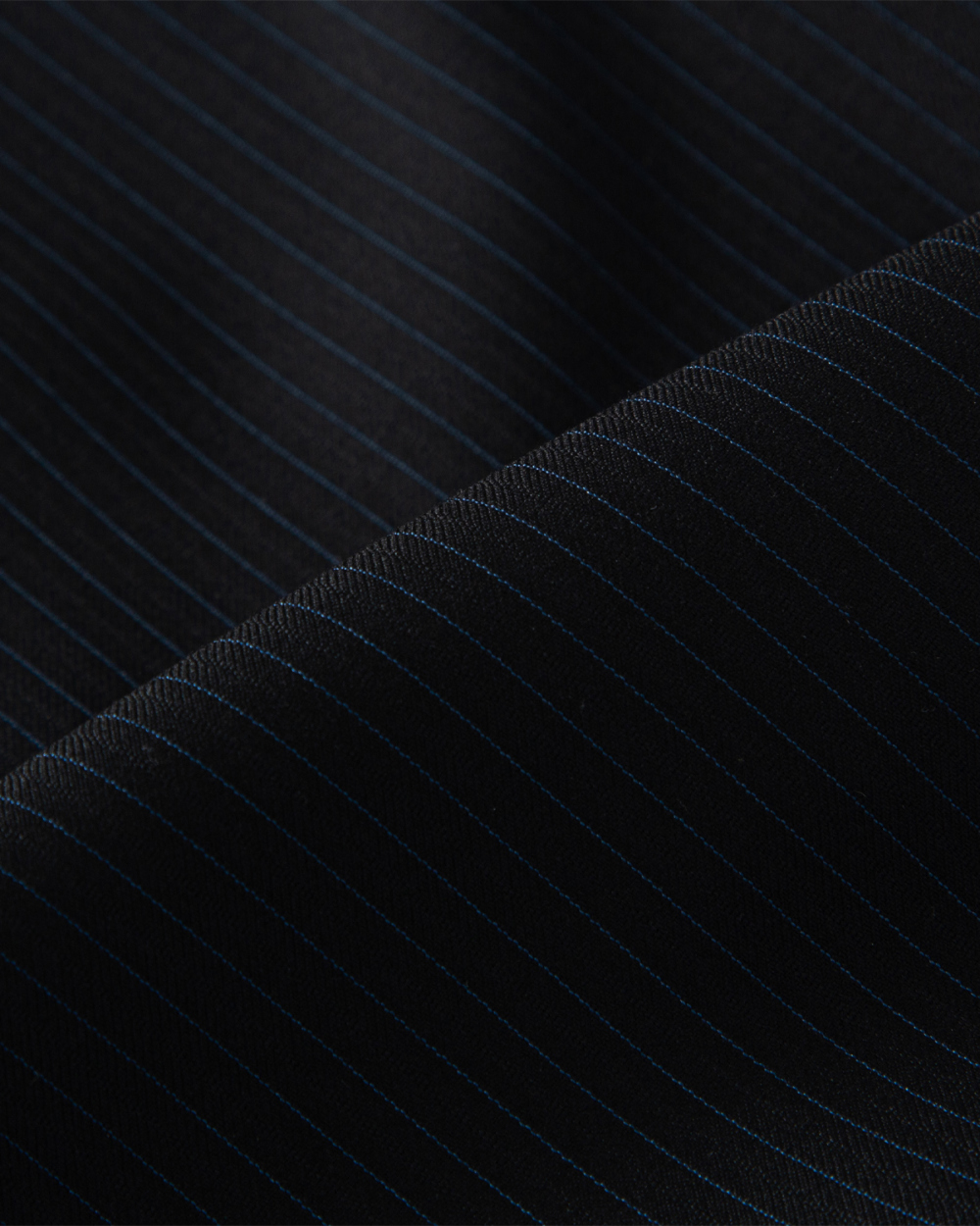 [kineto]t Refined Wool Stripe Shir_Black