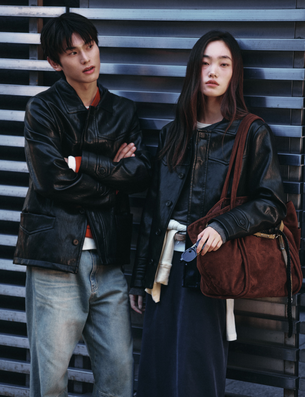 [GEN:RE] Mirage Faux Leather Jacket