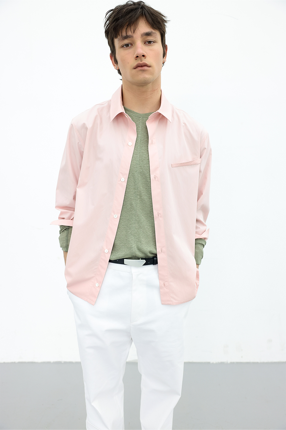 [ANYTIME LOREAK] FREESIA BLOOM SHIRT - PINK