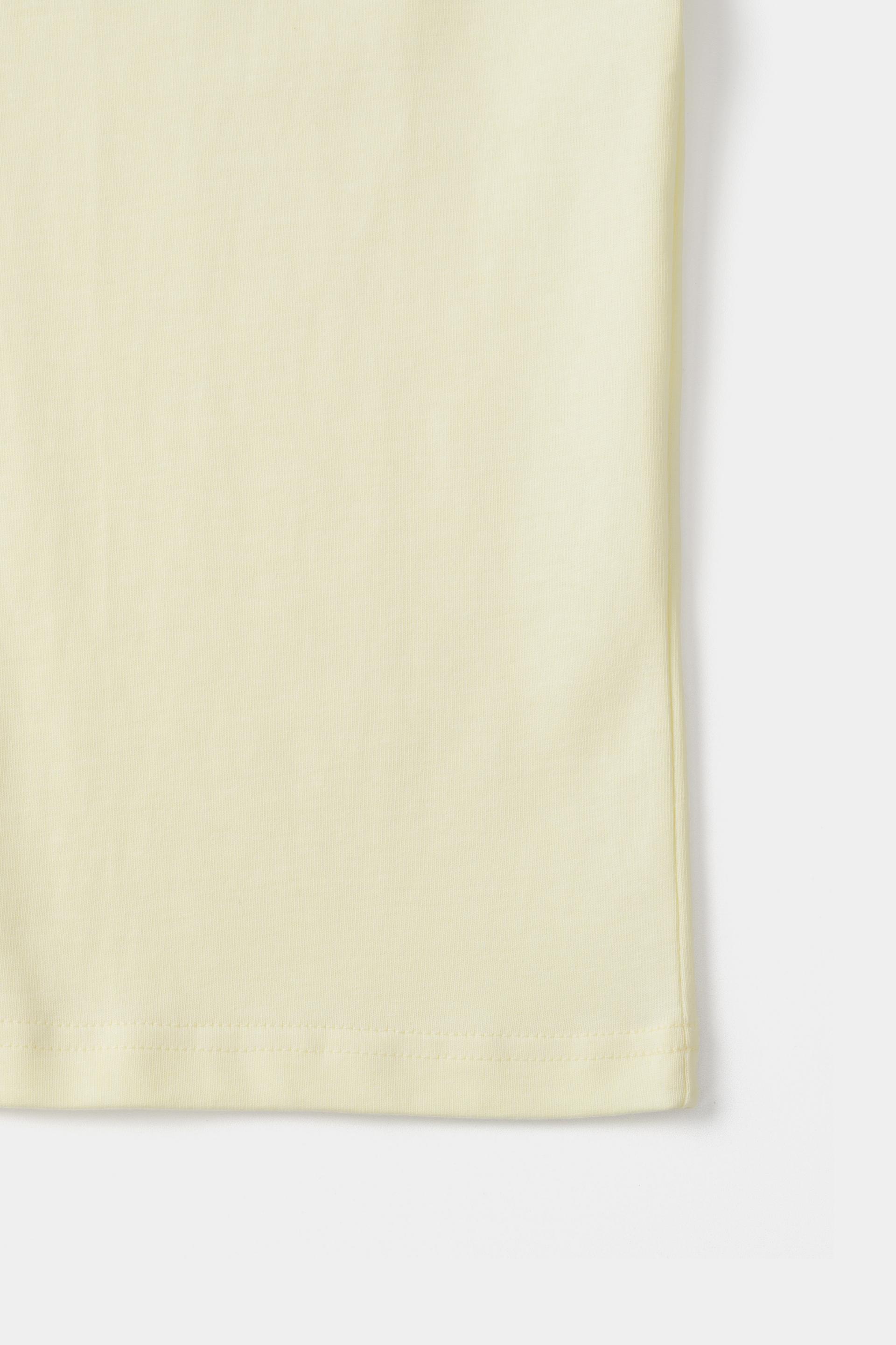 [103MONSIEUR] Balance T-shirts Yellow