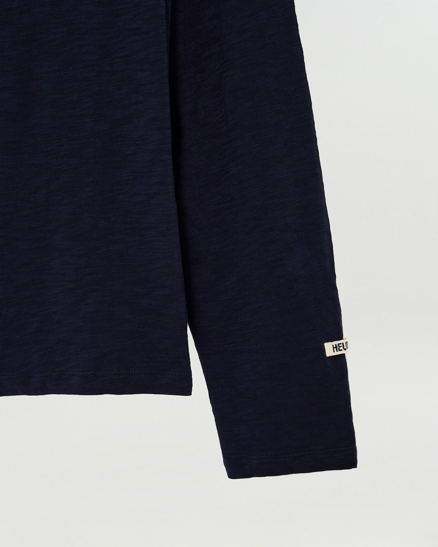 [HEUTE] BASE SLUB HENLEY NECK T-SHIRT (NAVY)