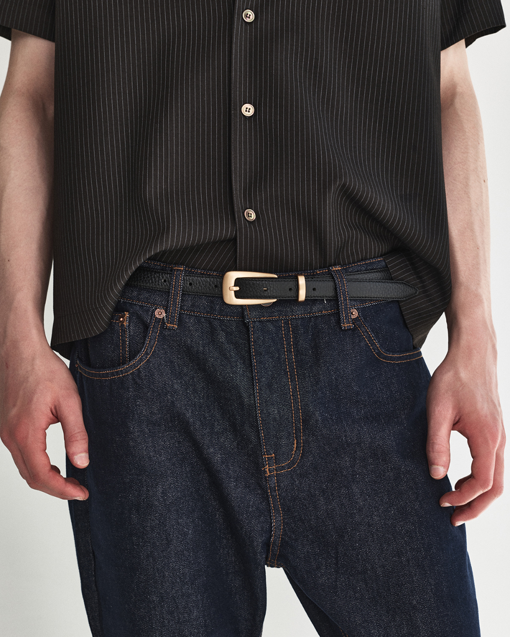 [kineto] Classic Selvedge Flare Denim Pants_Indigo Blue