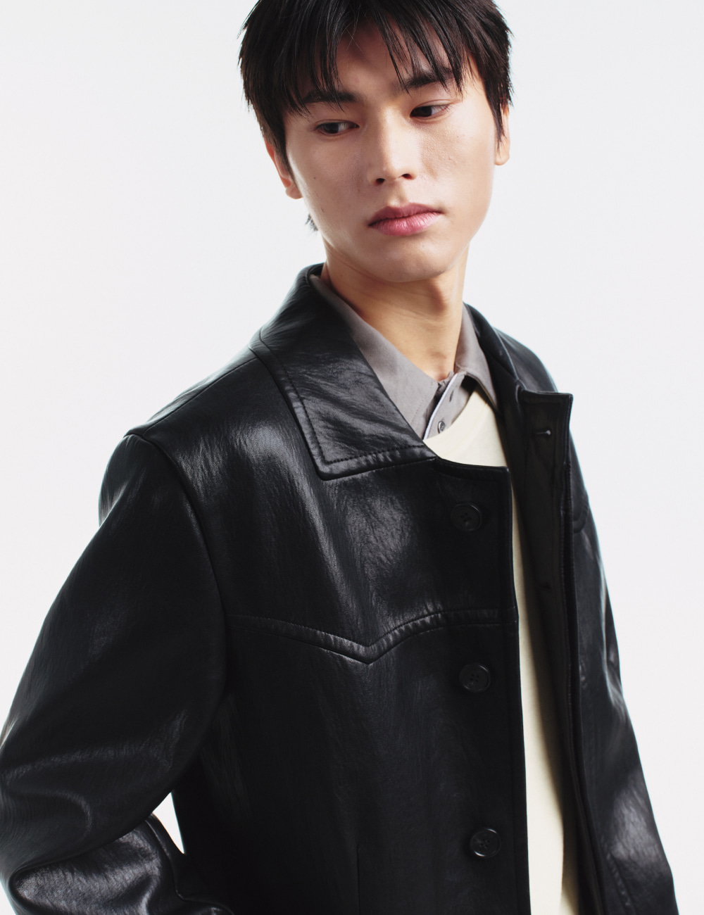 [GEN:RE] Mirage Faux Leather Jacket