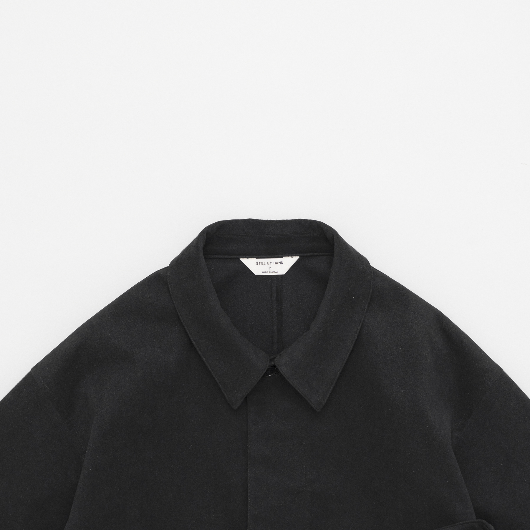 [STILL BY HAND] BL07263OS - BLOUSON INK BLACK 작업중