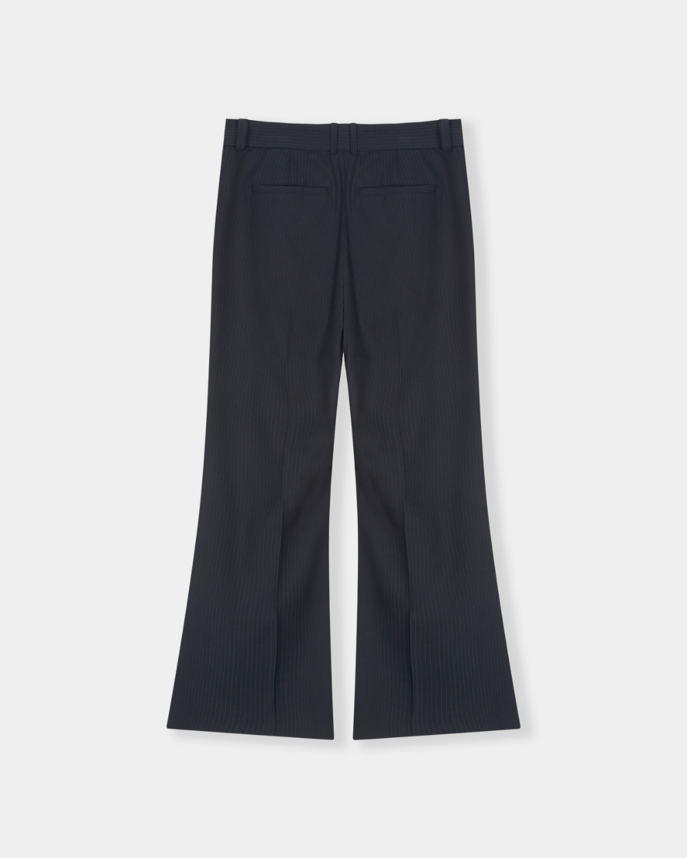 [kineto] Lustre Relaxed Wool Flare Pants_Stripe Black