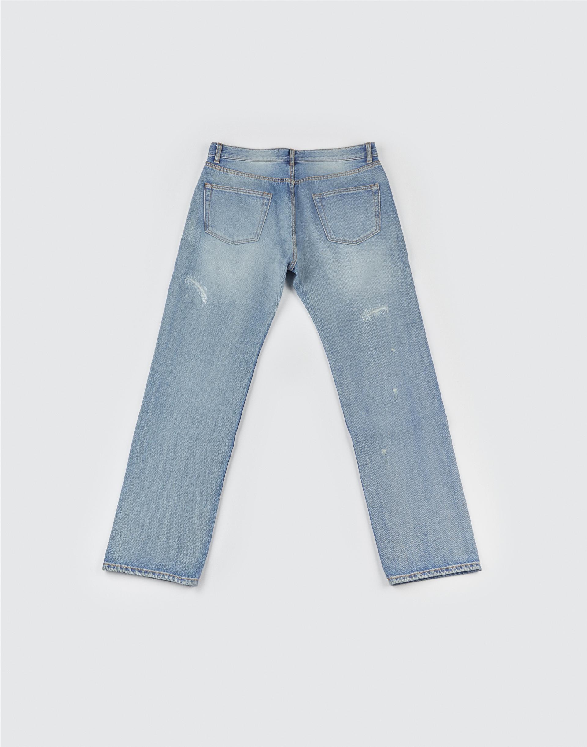 [MOOMYUNG] 60'S DISTRESSED STRAIGHT DENIM
