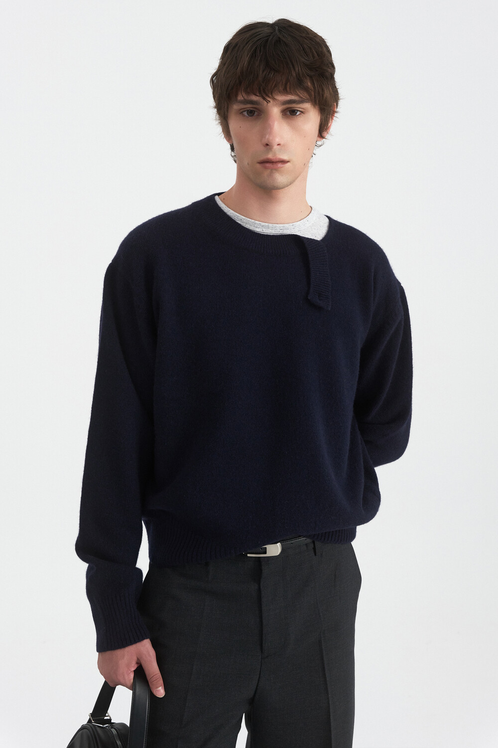 [WINDER] NEPP OREO JERSEY TOP - GREY