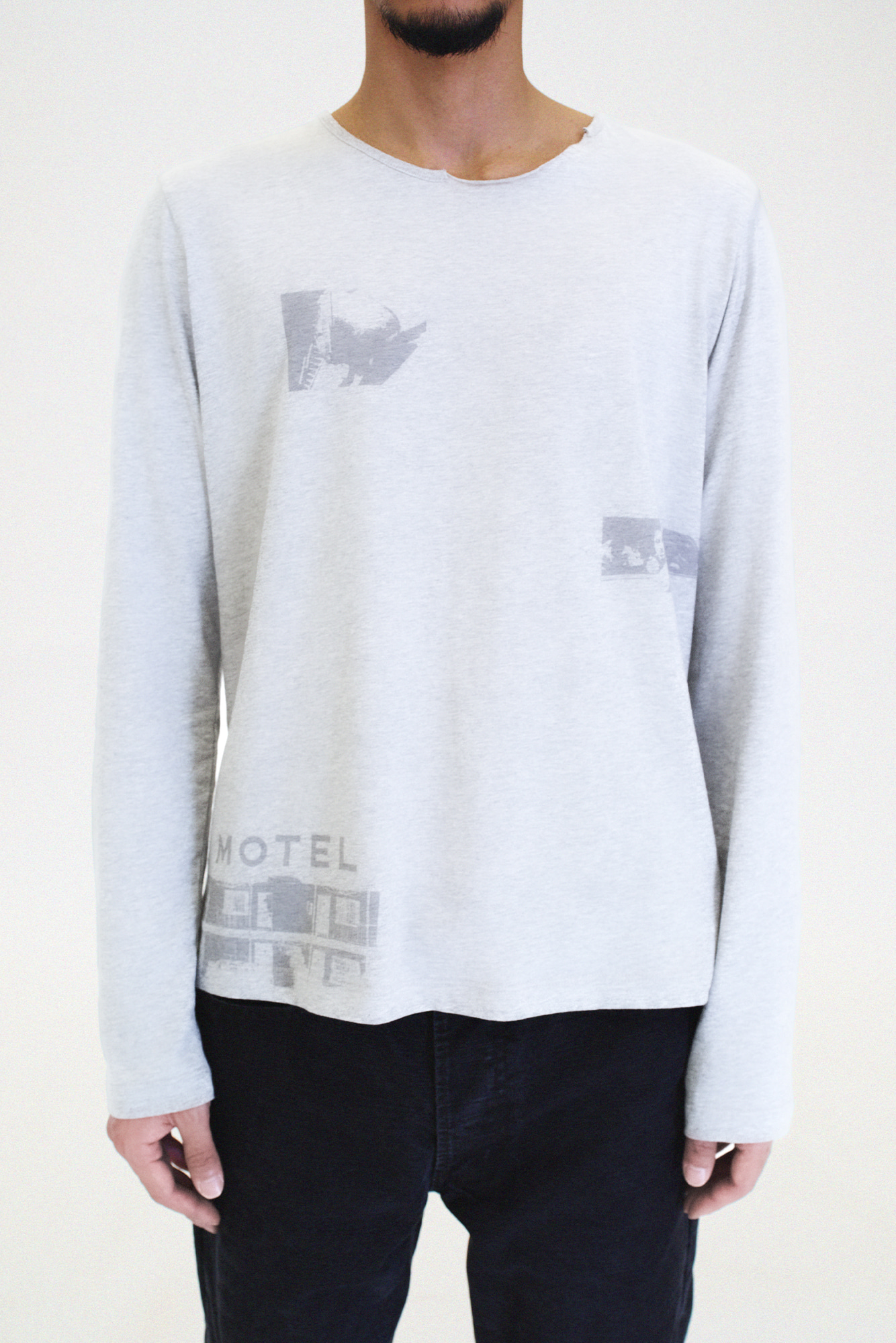 [SURFACE EDITION] DISCONNECT LONG SLEEVE TSHIRT WHITE