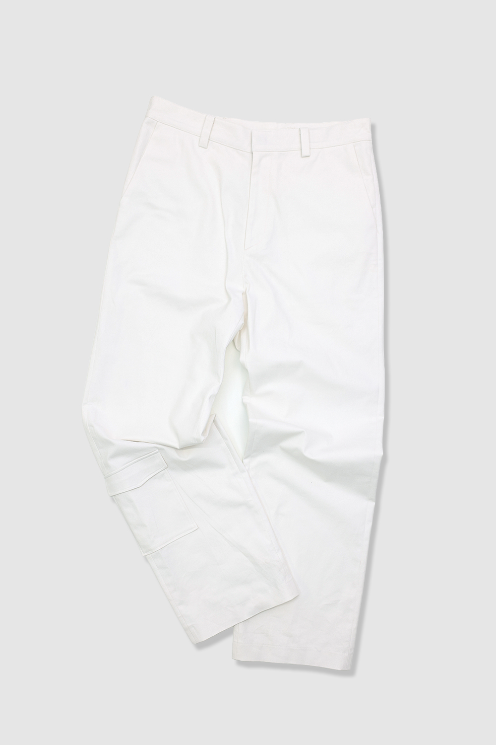 [ANYTIME LOREAK] POPPY WIDE COTTON PANTS - WHITE