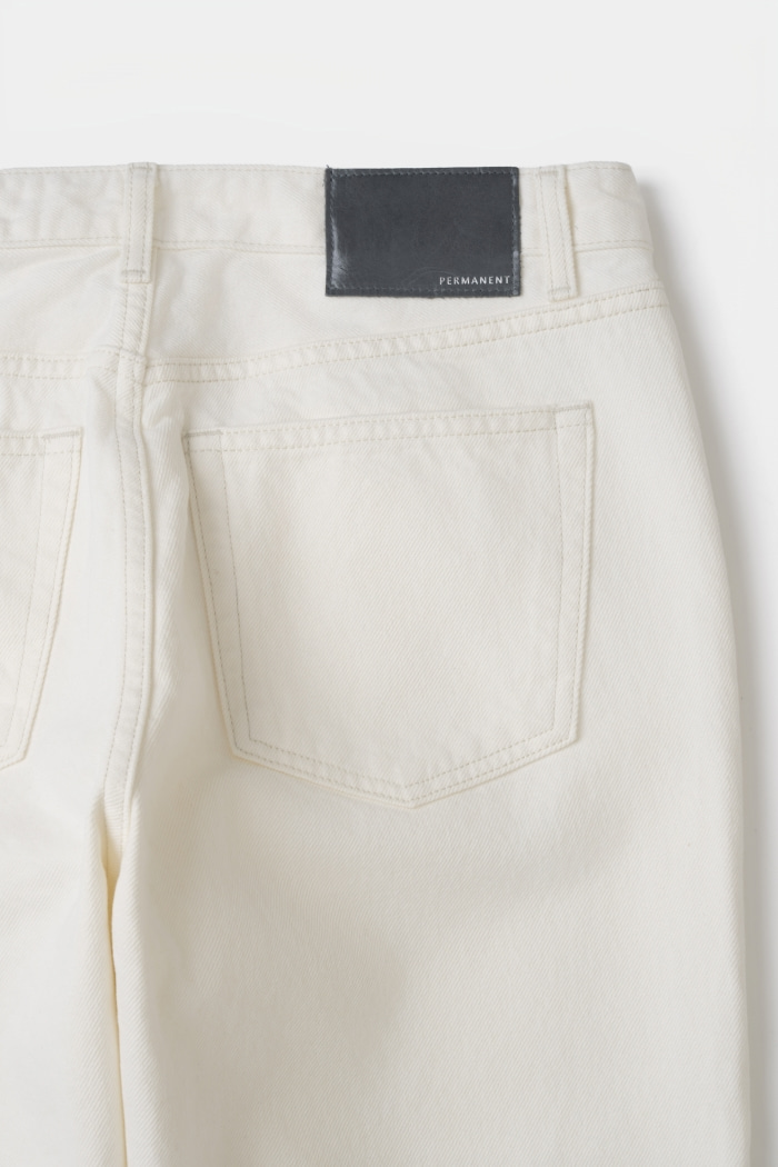 [KANGJUNGSEOK] DENIM PANTS TYPE 04 IVORY