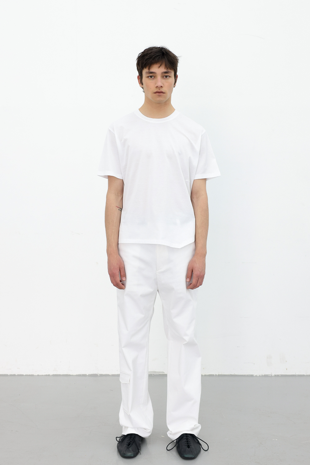 [ANYTIME LOREAK] POPPY WIDE COTTON PANTS - WHITE