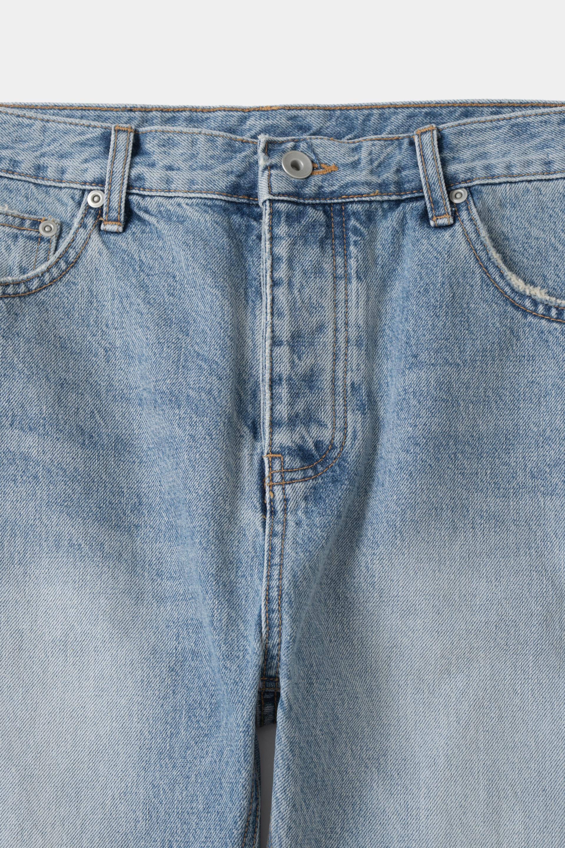 [KANGJUNGSEOK] DENIM PANTS TYPE 05 Light blue