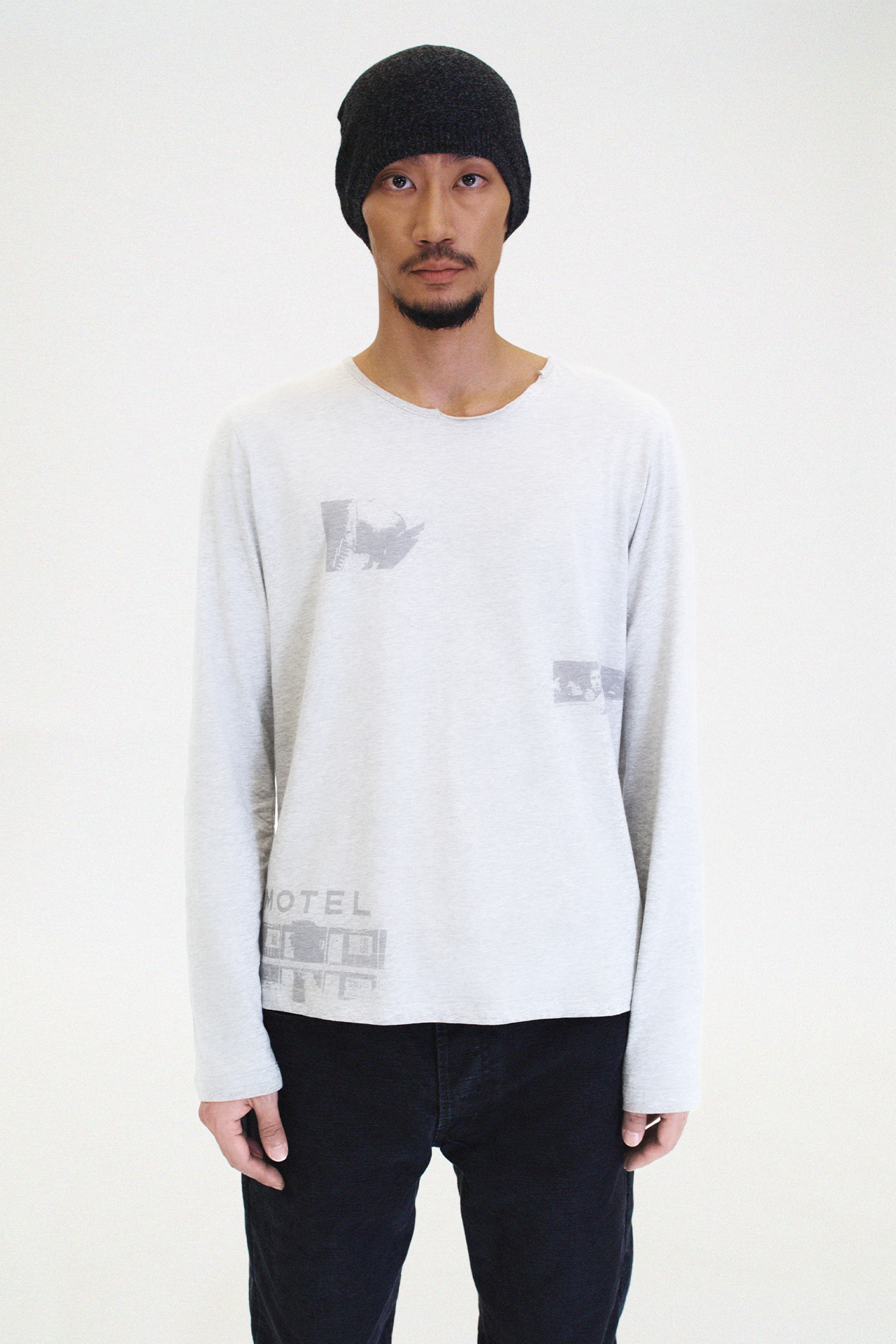 [SURFACE EDITION] DISCONNECT LONG SLEEVE TSHIRT WHITE