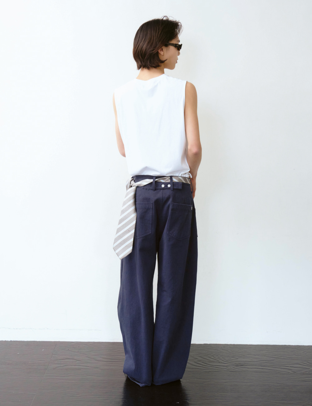 [GEN:RE] Arch Carpenter Chino Pants Navy