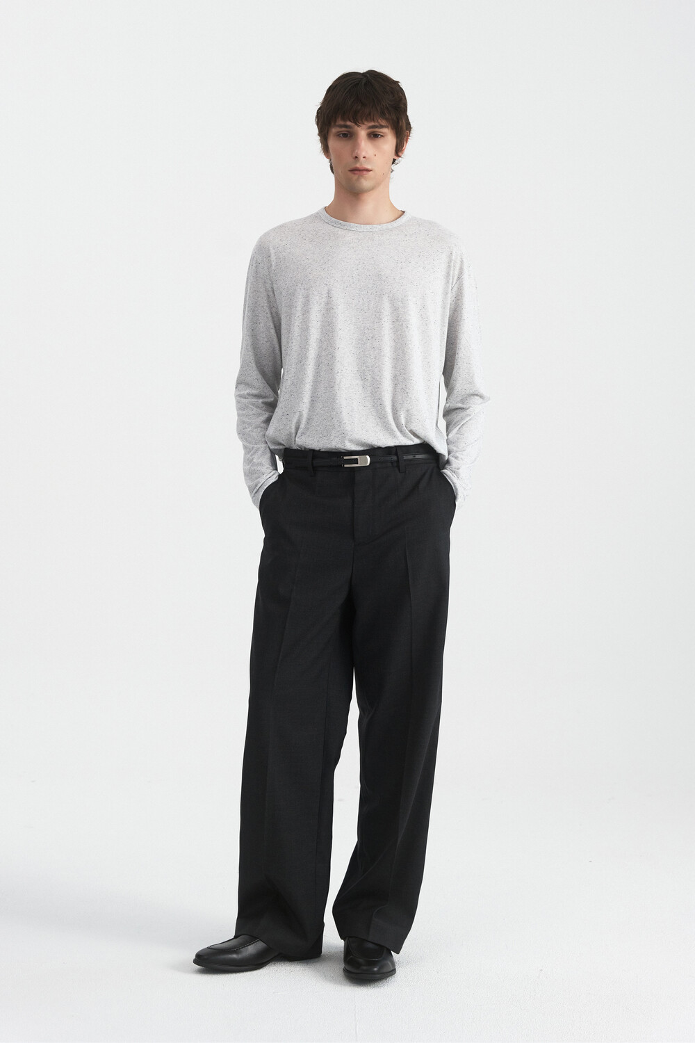 [WINDER] NEPP OREO JERSEY TOP - GREY